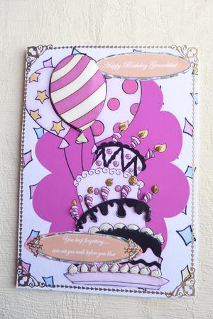 Time to Celebrate & Party, A4 Topper by Rosina Walker