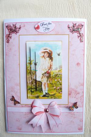 Young Girl with Blossom by Rosina Walker