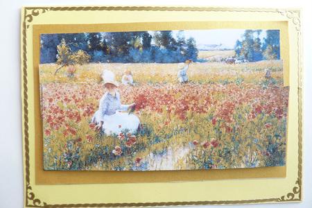 Poppyfields in 3 Layers by Rosina Walker
