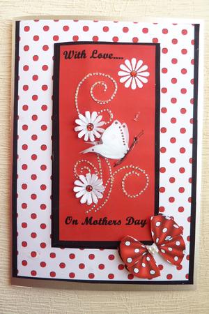 Red Polka Dots by Rosina Walker