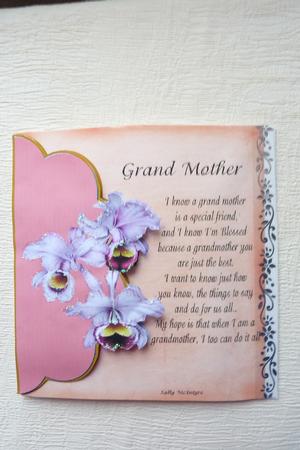Grandmother Special Friend Poem by Rosina Walker