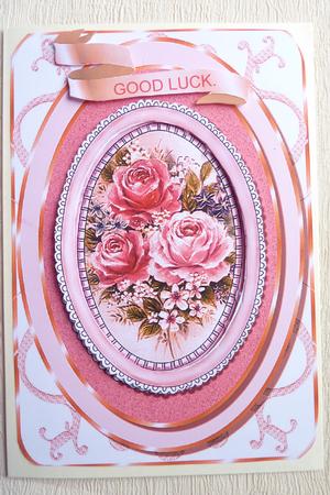 Floral Bouquet in Pink by Rosina Walker