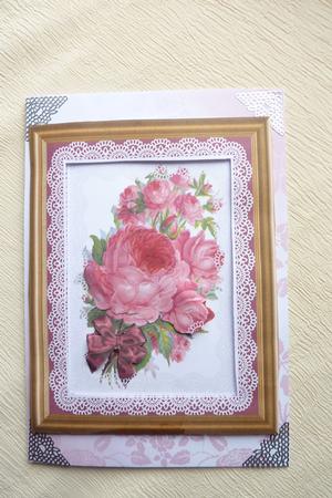 Lacy Floral Large Topper by Rosina Walker