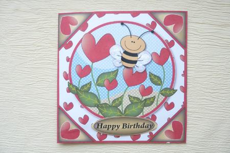 'bee' Mine Cut and Fold 2 by Rosina Walker