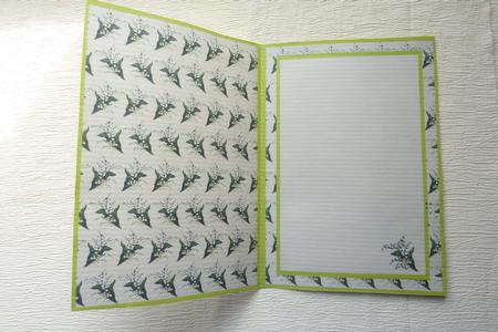 Lily of the Valley Insert by Rosina Walker