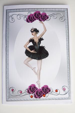 A4 Elegant Ballerina by Rosina Walker