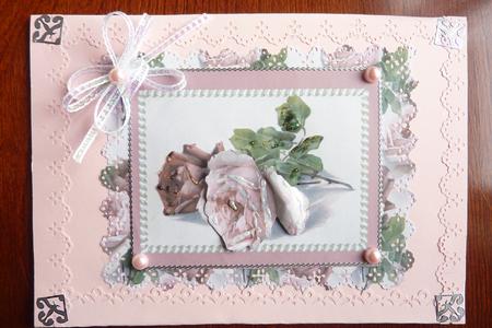 Roses and Pearls Toppers by Rosina Walker