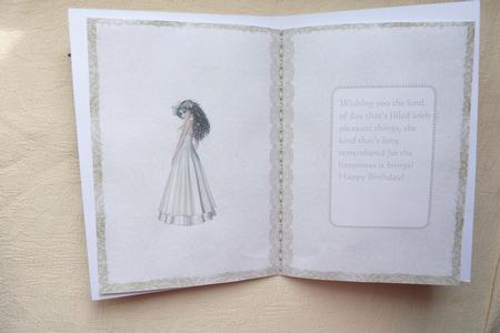 Elegant Lady Insert by Rosina Walker