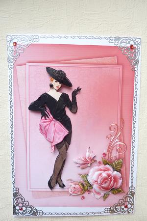 Pink Rose Elegance by Rosina Walker