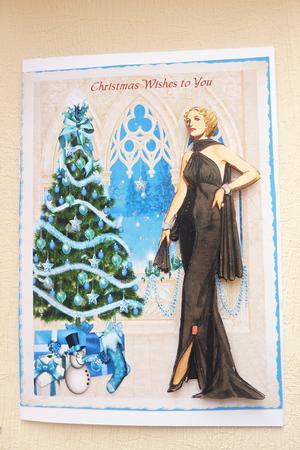 Christmas Evening Dress by Rosina Walker