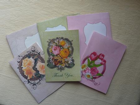 Floral Notelets and Envelopes by Rosina Walker