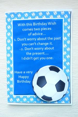Football Blue by Rosina Walker