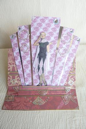 Mothers Day Art Deco Panels with Lady by Rosina Walker