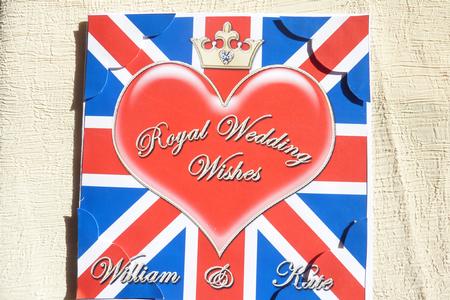 8 x 8 Royal Wedding Scalloped Corner Topper by Rosina Walker