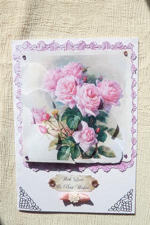 Pink Rose's Shell Stacker by Rosina Walker
