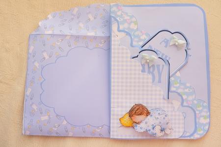 Baby Boy Card Kit by Rosina Walker