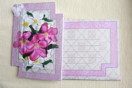 Desert Roses Missing Corners Card Kit by Rosina Walker