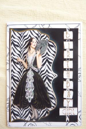 Deco Zebra Birthday by Rosina Walker