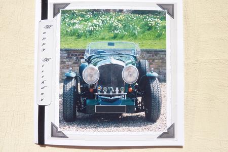 8x8 Vintage Car by Rosina Walker