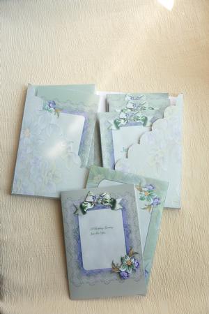 Flowers and Lace Notelet Folder Kit by Rosina Walker