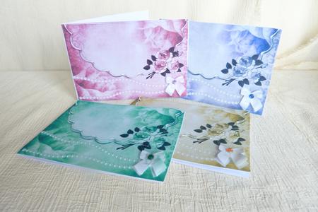 4 Envelope Style Toppers/card Fronts by Rosina Walker