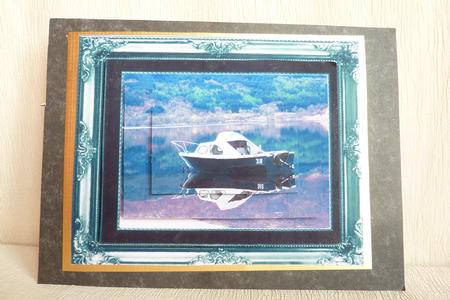 Boat Reflections by Rosina Walker