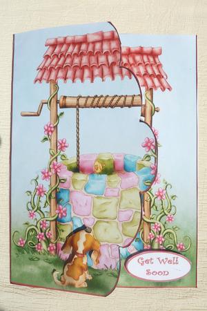 Get Well Wishing Well by Rosina Walker