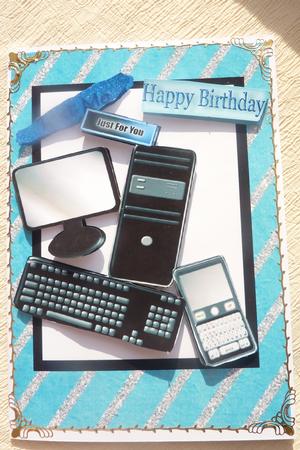 It's a Boy Thing! Computer/accessories A4 by Rosina Walker