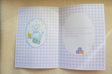 Gingham Background in Blue by Rosina Walker