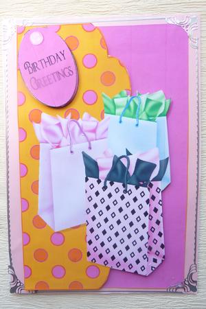 Gone Shopping Envelope Card by Rosina Walker