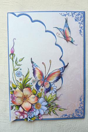 Summer Delight Envelope Card by Rosina Walker