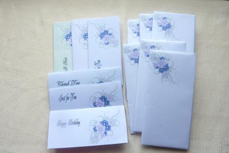 6 Dl Notelets Kit by Rosina Walker