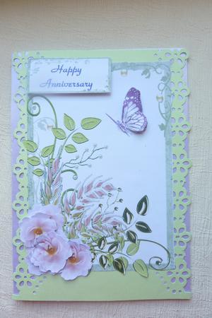 Floral Bouquet on a Green Frame by Rosina Walker