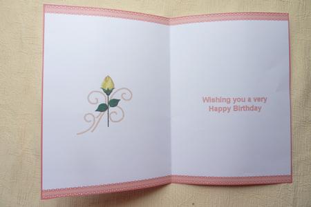 Yellow Rose Insert by Rosina Walker