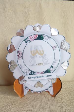 Wedding Day Bubbly Plate Featured Gallery Photo