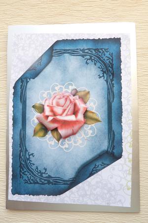 5x7 Parchment Rose Toppers by Rosina Walker