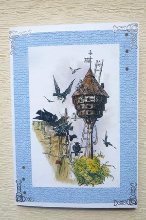 Vintage Home ,bird House by Rosina Walker