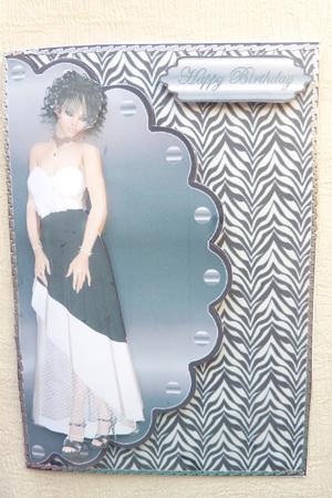 Black N White Delight by Rosina Walker