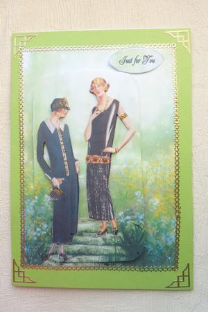 Vintage Fashion Ladies by Rosina Walker