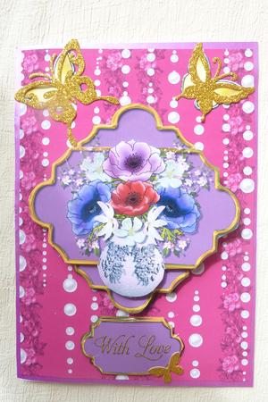 Flowers & Pearls 2 by Rosina Walker