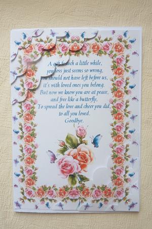 Free Like a Butterfly Sympathy Deckle Edge Stacker by Rosina Walker