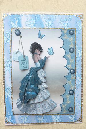 Lady and Butterfly Step by Step by Rosina Walker