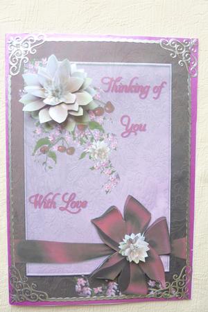 Cherry Blossom with Lotus Flower by Rosina Walker