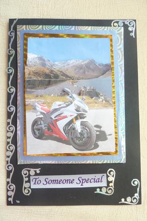 Motorbike Tunnel Sheet by Rosina Walker