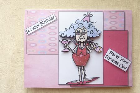 Stella Party Your Panties Off Decoupage by Rosina Walker