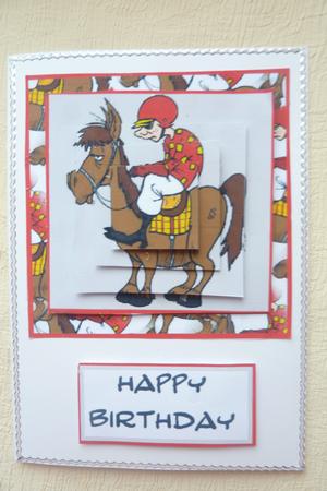 Joe Jockey Pyramid by Rosina Walker