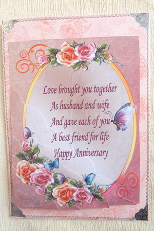 Anniversary Roses and Verse by Rosina Walker