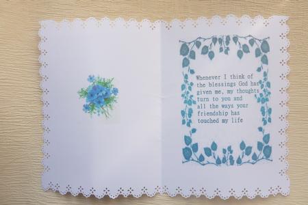 Friendship Insert by Rosina Walker