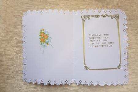 Wedding Insert by Rosina Walker