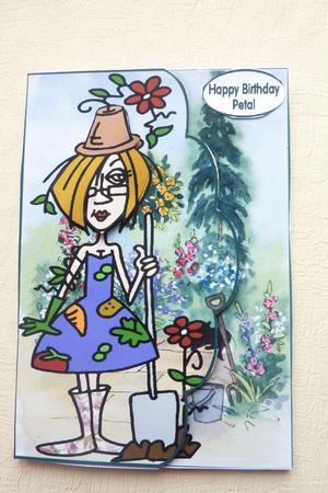 Happy Birthday Petal by Rosina Walker
